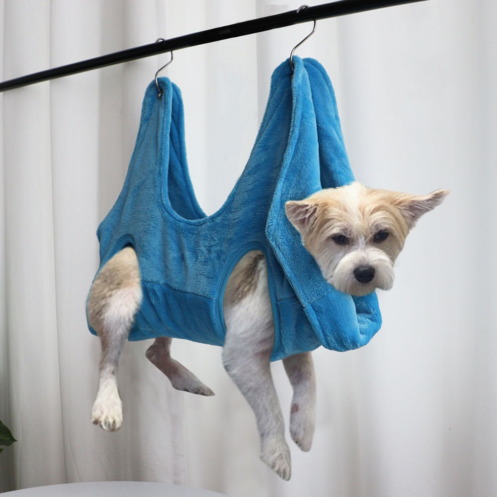 PawEase™ | Pet Grooming Hammock